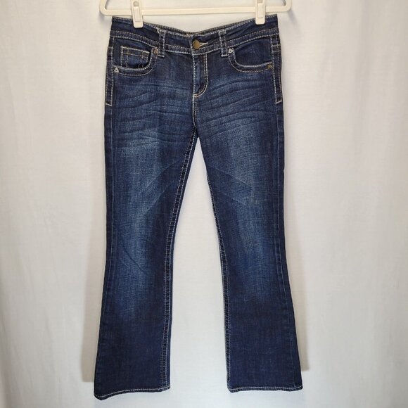 Kut from the Kloth Denim - Kut From The Kloth Women's Size 6 Jeans Button Flap Pockets Boot Cut